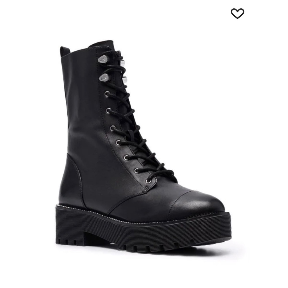 Bryce Leather Platform Combat Boot - Picture 4 of 4